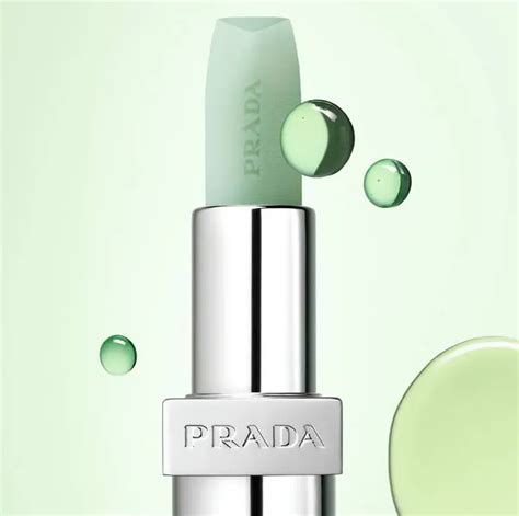 prada astral blue lipstick|prada blushing lip balm.